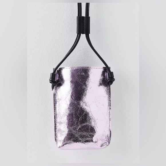 NWOT Free People Glitter Damsel Crossbody - Picture 3 of 4